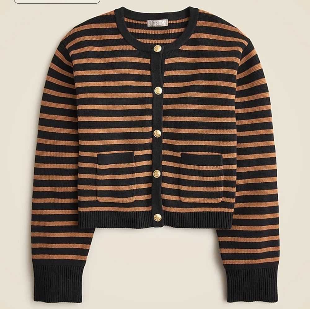 J. Crew Emilie Sweater Lady Jacket Size Medium